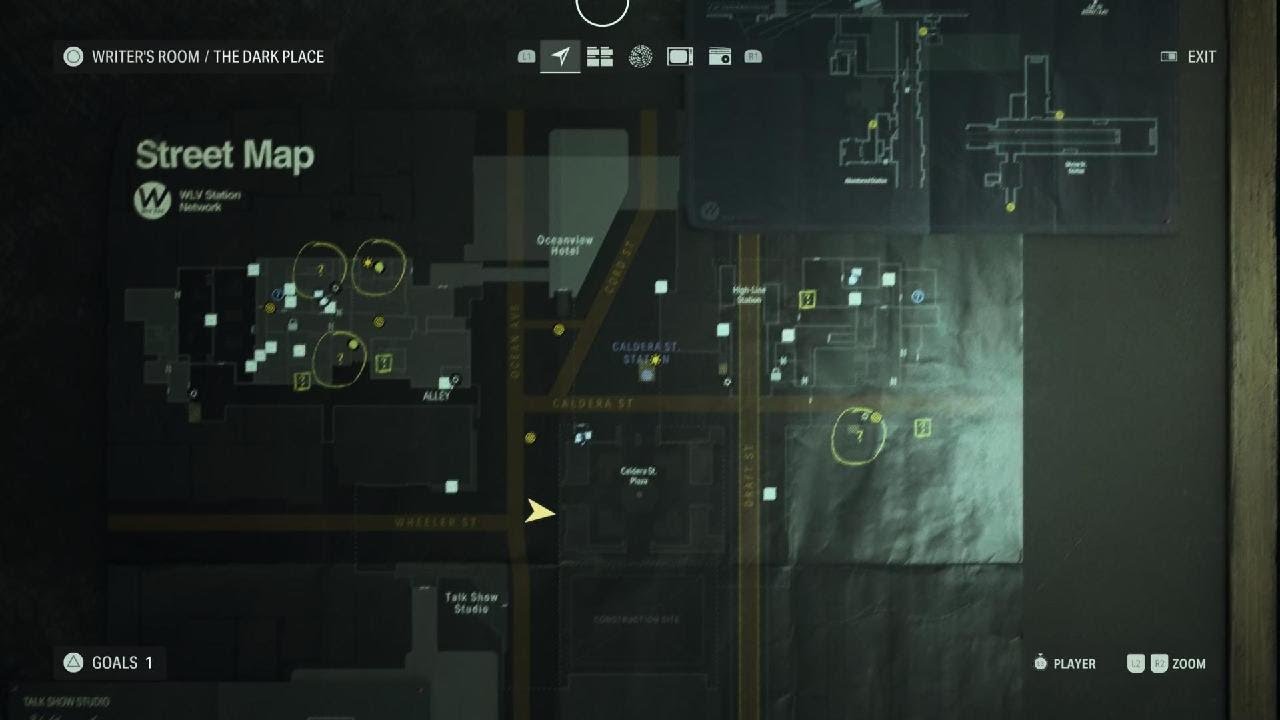 Alan Wake 2 Tom Zane giving me clues #AlanWake2 #Spiral #Loop