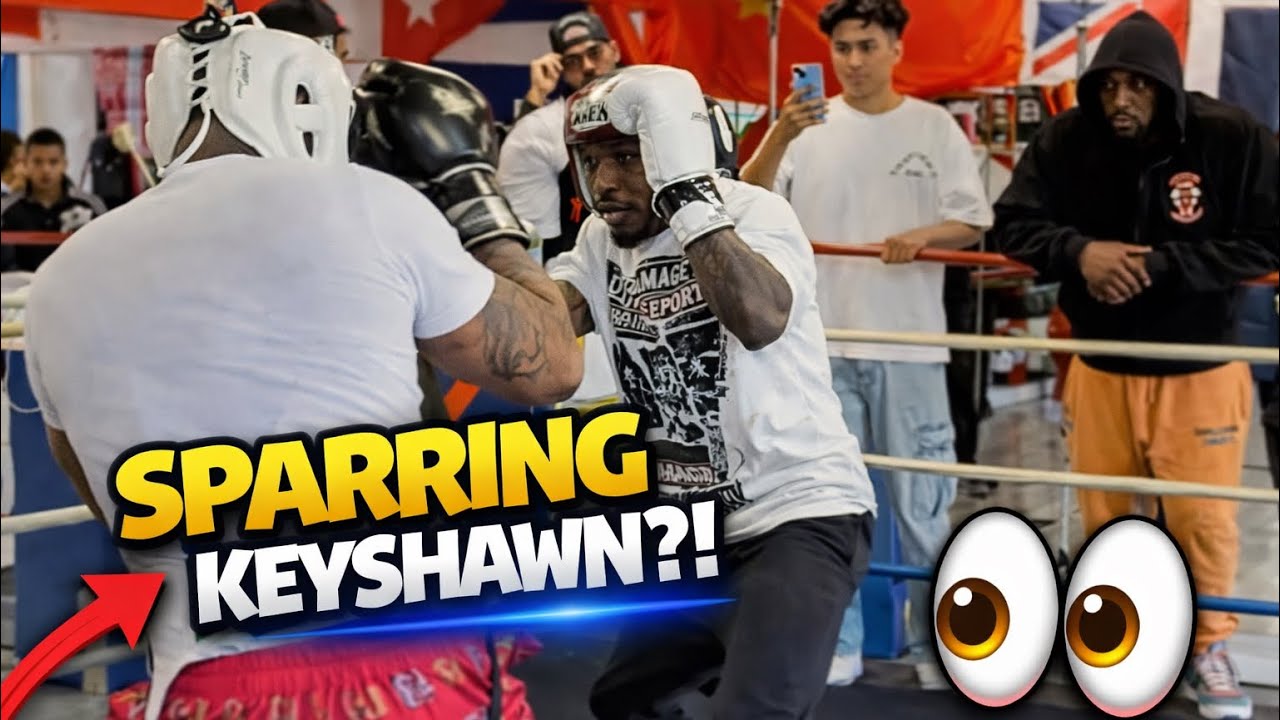 Blueface Says He Is Sparring Keyshawn Davis… Chat Went Crazy 👀