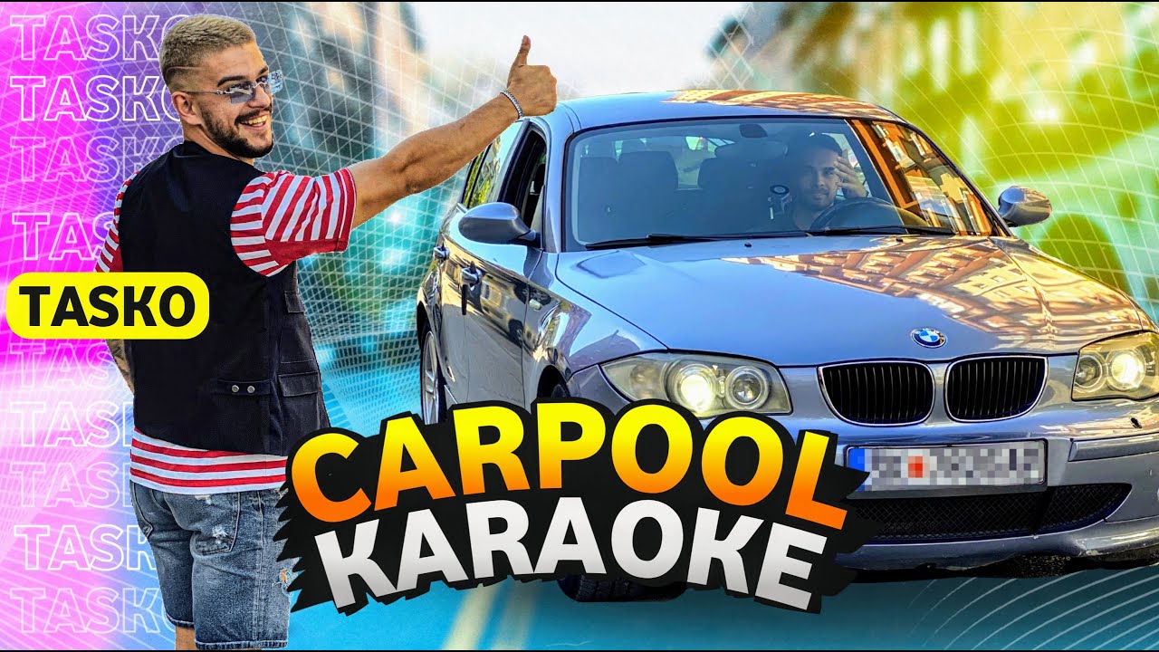 CARPOOL KARAOKE - TASKO OTKRIVA ZA ODNOSOT SO 2BONA I SLATKAR