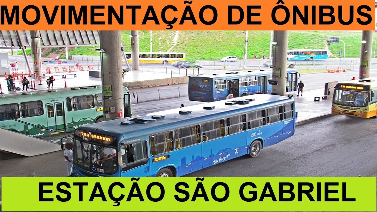 Movimentação de Ônibus #74  Estação São Gabriel #3