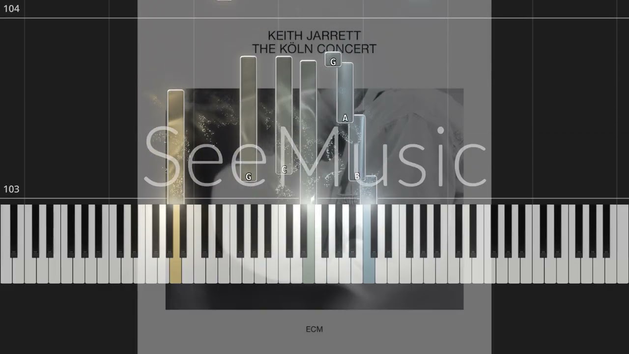 SeeMusic version of MIDI transcription of 