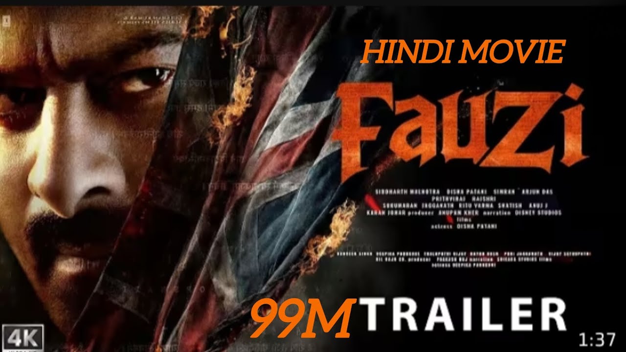 FAUZI TRAILER HINDI MOVIE||New Movie TRAILER||Full Bollywood movie||2026 New Movie download|Fauzi🔥🔥😱