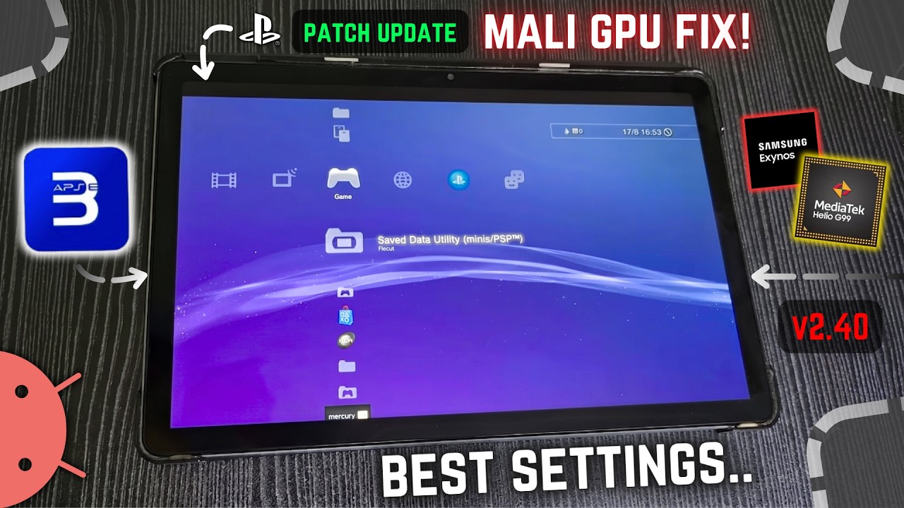 APS3E v2.4: Тест эмулятора PS3 на бюджетном Android с графикой Mali &mdash; Лучшие настройки!