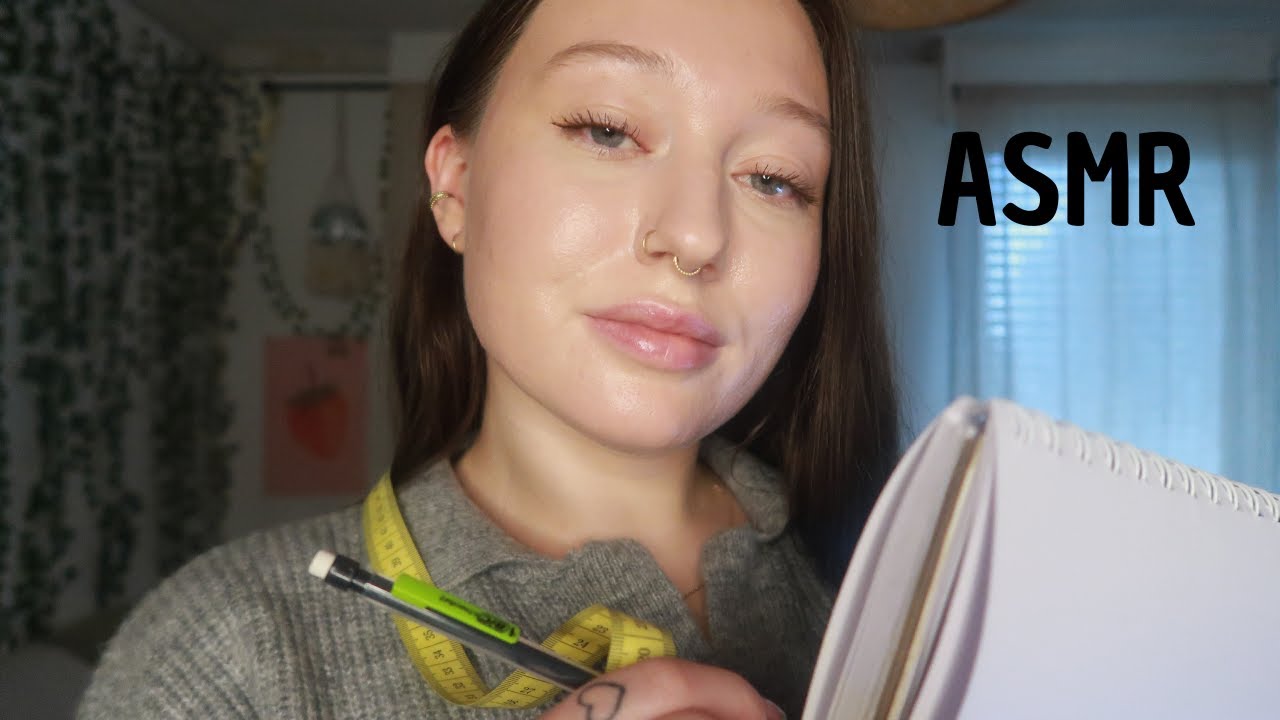 ASMR - [Roleplay] Ton RDV chez le Tailleur (Questionnaire, Prise de Note, Prise de mesure...)