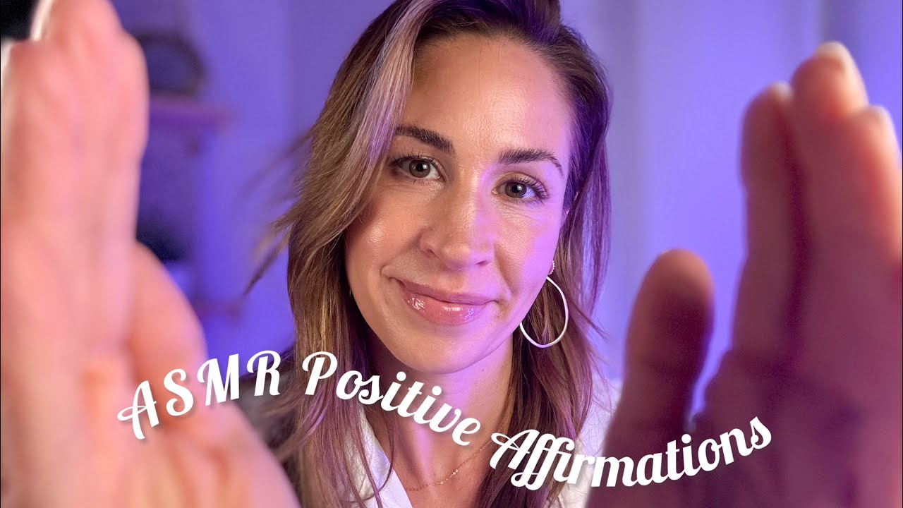 ASMR | Whispered Positive Encouragement 🤍 [Soothing your mind & body with Positive Affirmations]