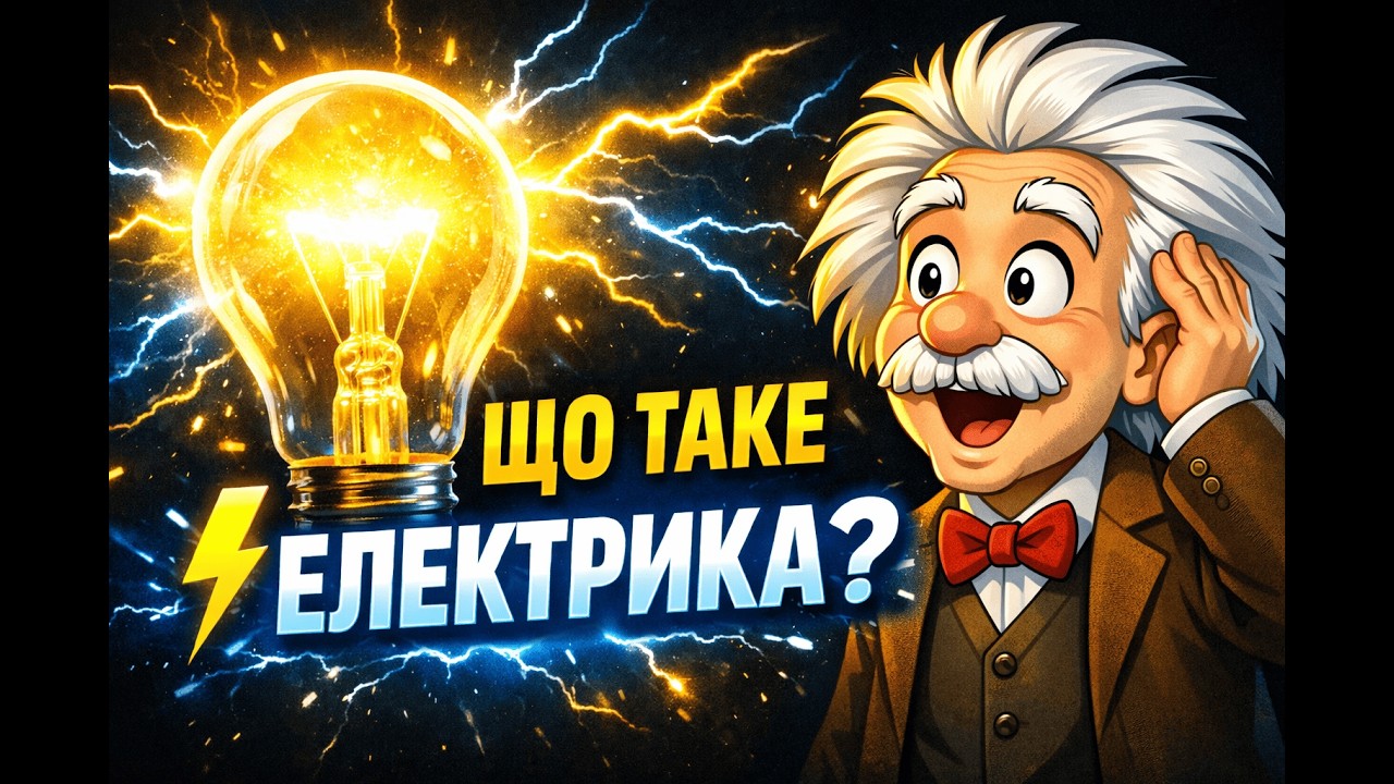 Що таке електрика? ⚡ Струм, коло і статична електрика за 2 хвилин