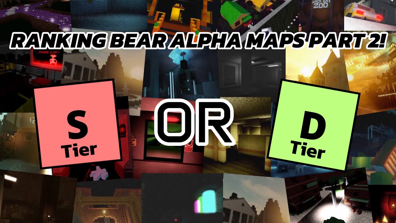 Ranking Bear Alpha Maps Part 2!