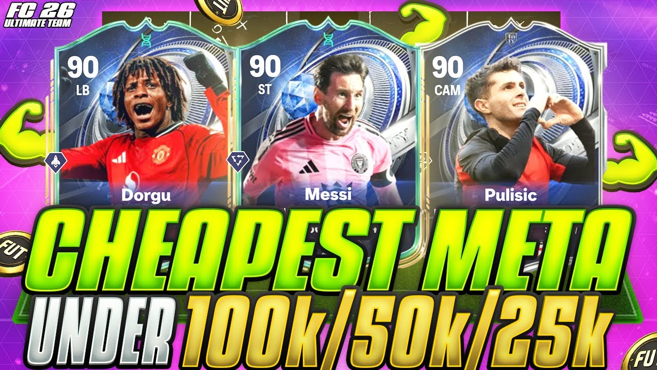 FC 26 | BEST CHEAP META PLAYERS UNDER 100k/50k/25k💰ON EACH POSITION!🔥FC 26 ULTIMATE TEAM