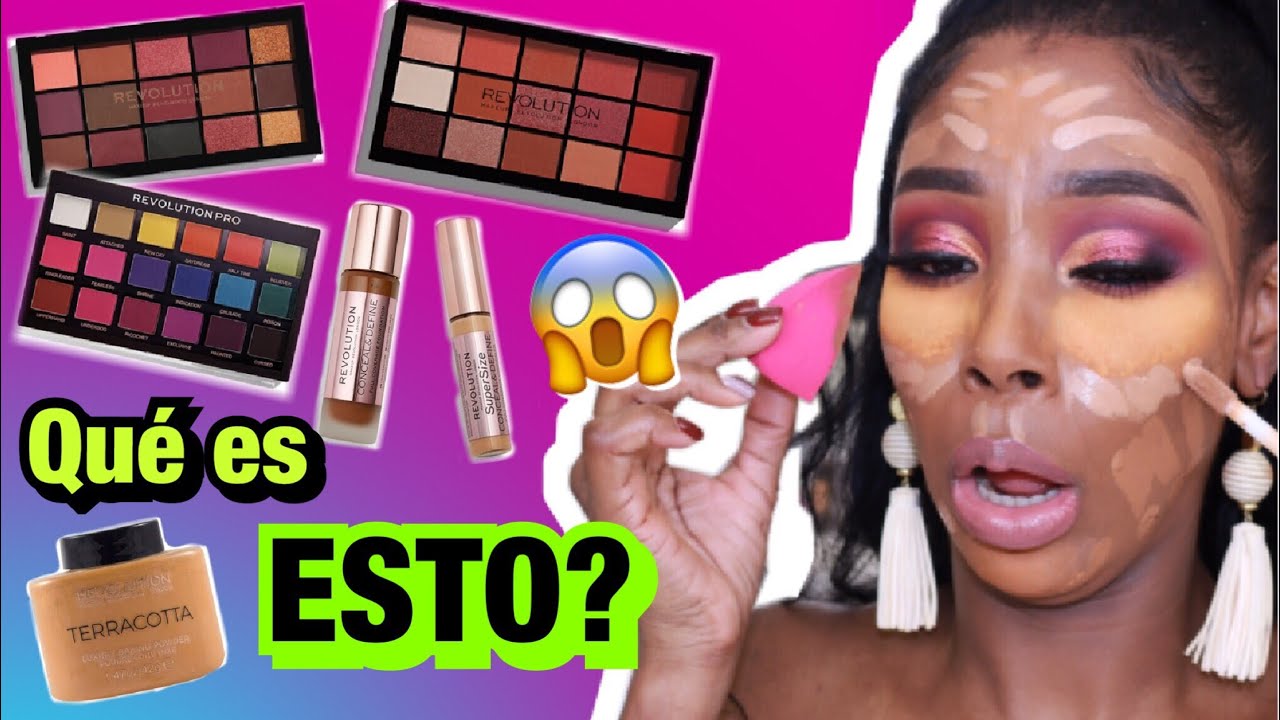 PROBANDO MAQUILLAJE BARATO MAKEUP REVOLUTION | OMG QUÉ ES ESTO? Mary Pulido