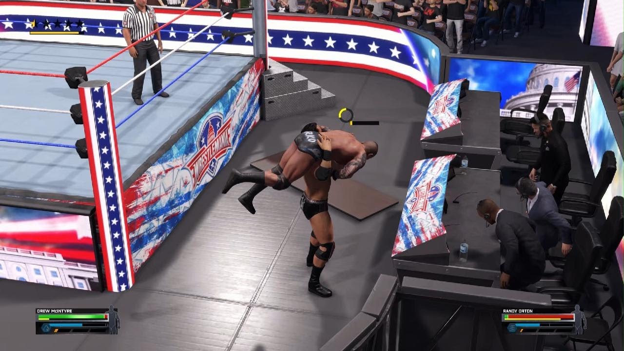 WWE 2K25 DREW MCLENTYRE VS RANDY ORTEN WRESTLEMANIA 42
