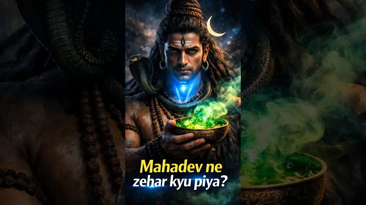 महादेव ने विश क्यों पिया 😱