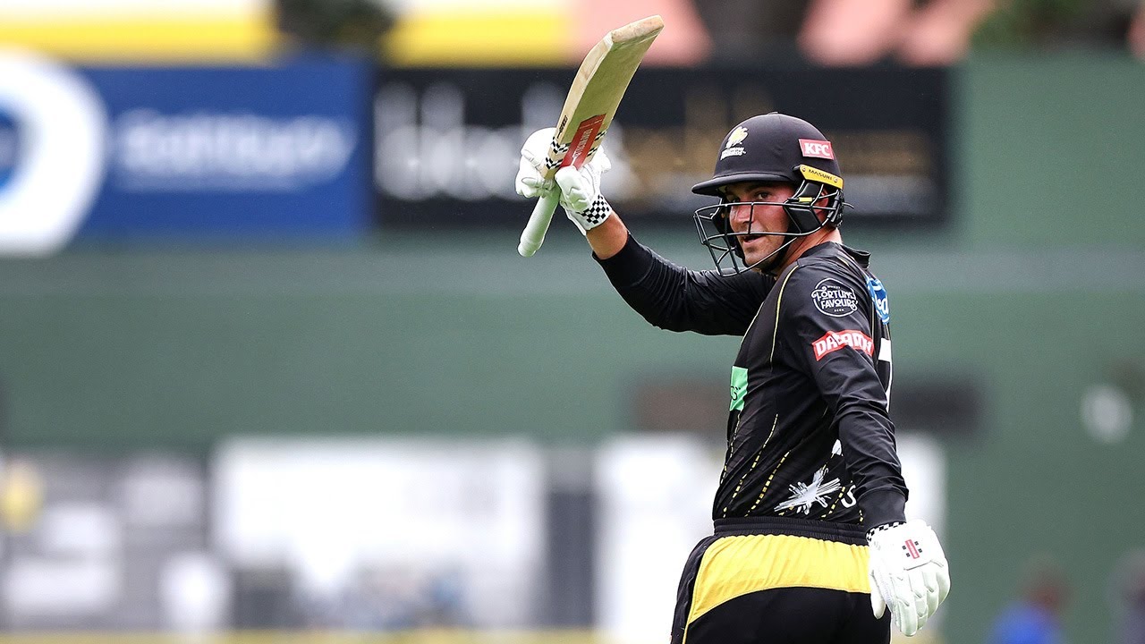 Incredible T20 century at Basin Reserve! | Wellington Firebirds v Otago Volts | Dream11 Super Smash