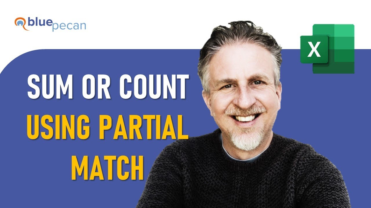 SUMIFS & COUNTIFS Partial Match |  Part of Cell Contains Text | Using * and ? Wildcard Characters