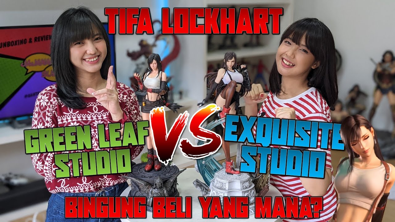 BATTLE OF TIFA LOCKHART (KOMPARASI STATUE), INI BARU TIFA,...MIRIP BANGET!