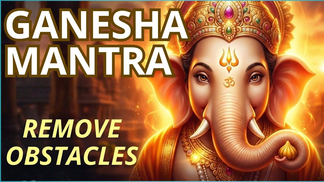 Om Gan Ganpataye Namah (108 Times) | Powerful Mantra to Remove Obstacles