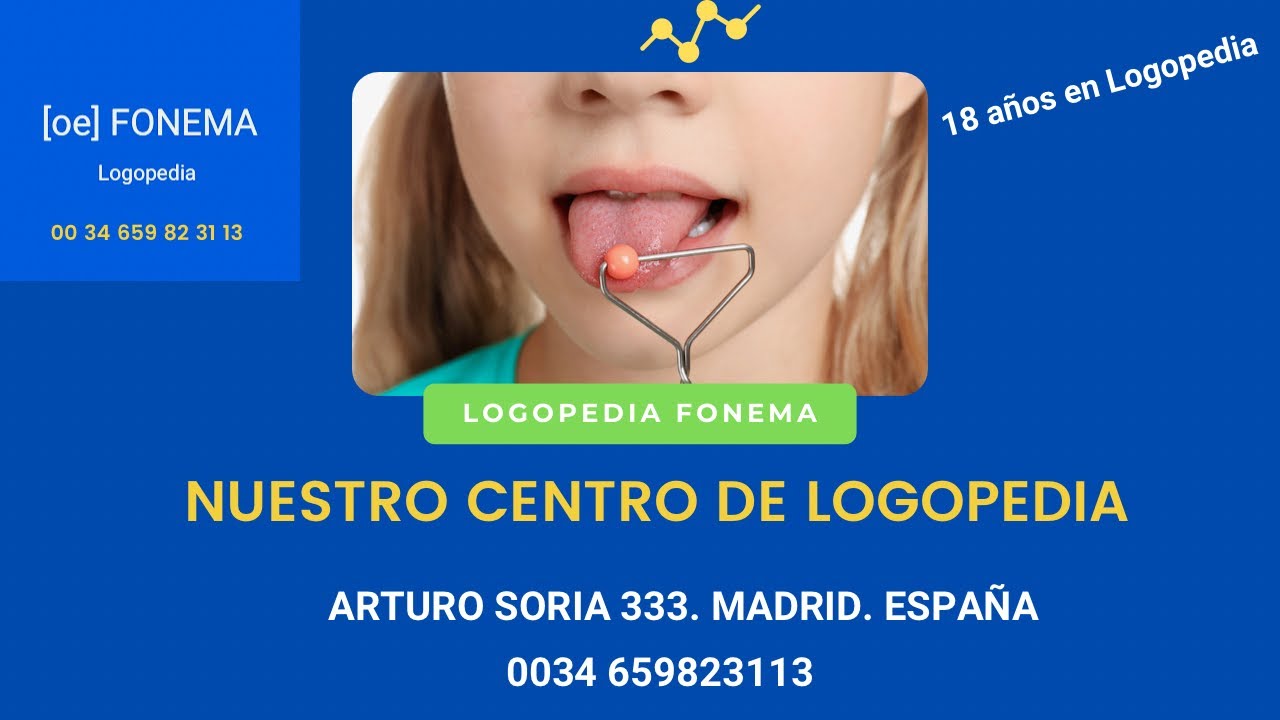 ❤️ FONEMA LOGOPEDIA Infantil | LOGOPEDAS MADRID 🚀