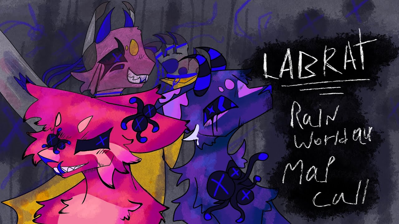 LAB-RAT || Rain world au MAP call || TW FOR BLOOD, DEATH AND FLASHING COLOURS || Open