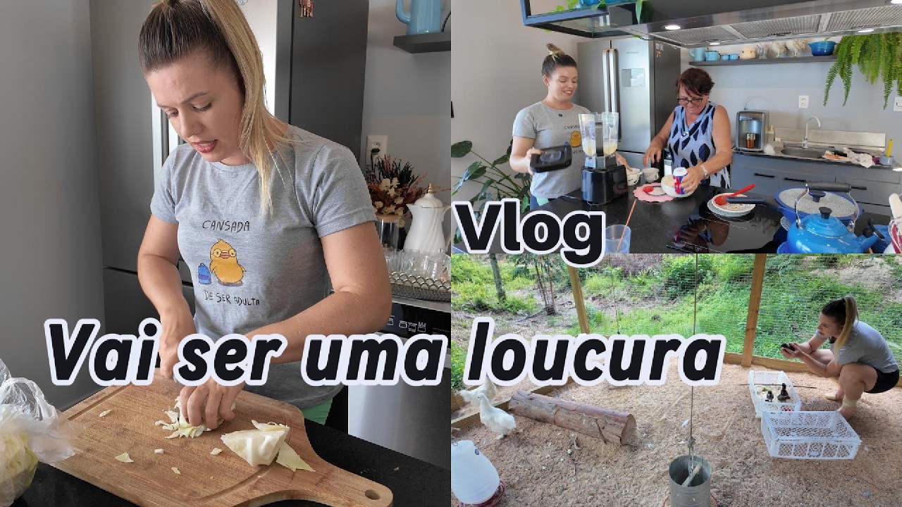 Rotina no interior. Vou fazer algo que sempre sonhei. Momento em família.