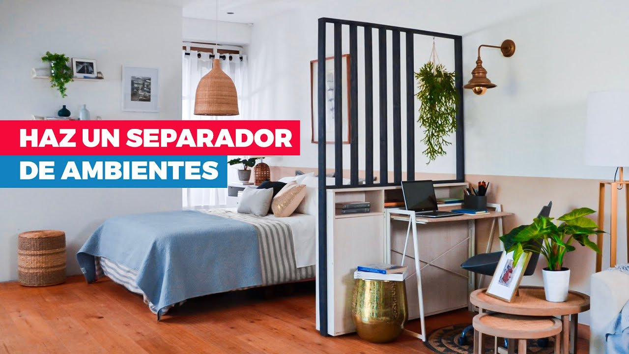 C&oacute;mo construir un separador de ambientes
