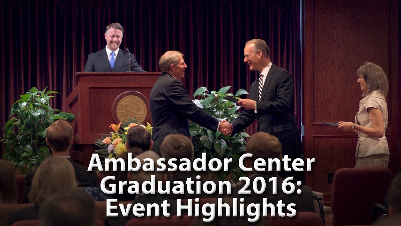 Ambassador Center Graduation 2016: Event Highlights