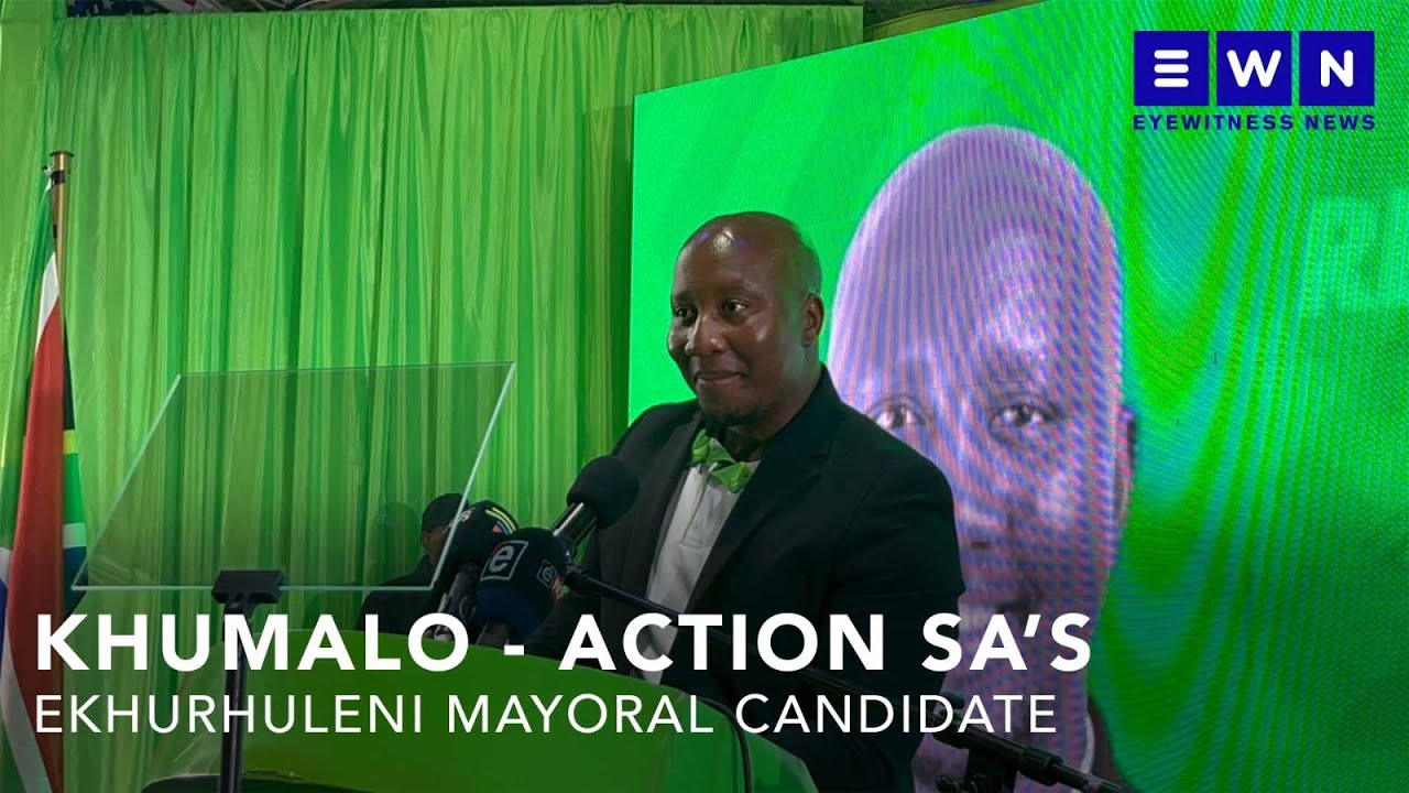 ActionSA announces Xolani Khumalo as its Ekurhuleni mayoral candidate