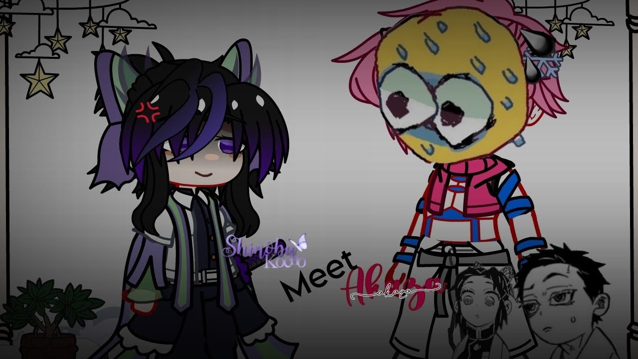 akaza meet Shinobu ||not my original idea!!|| please read desc!