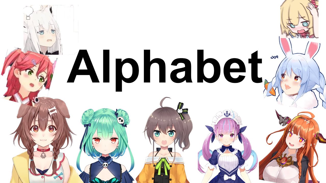 Hololive Alphabet