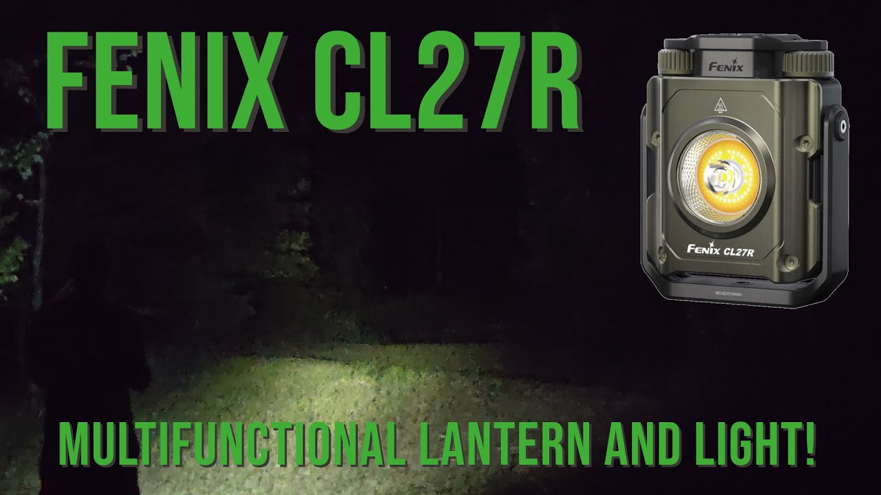 Fenix ​​CL27R — многофункциональный фонарь и освещение!