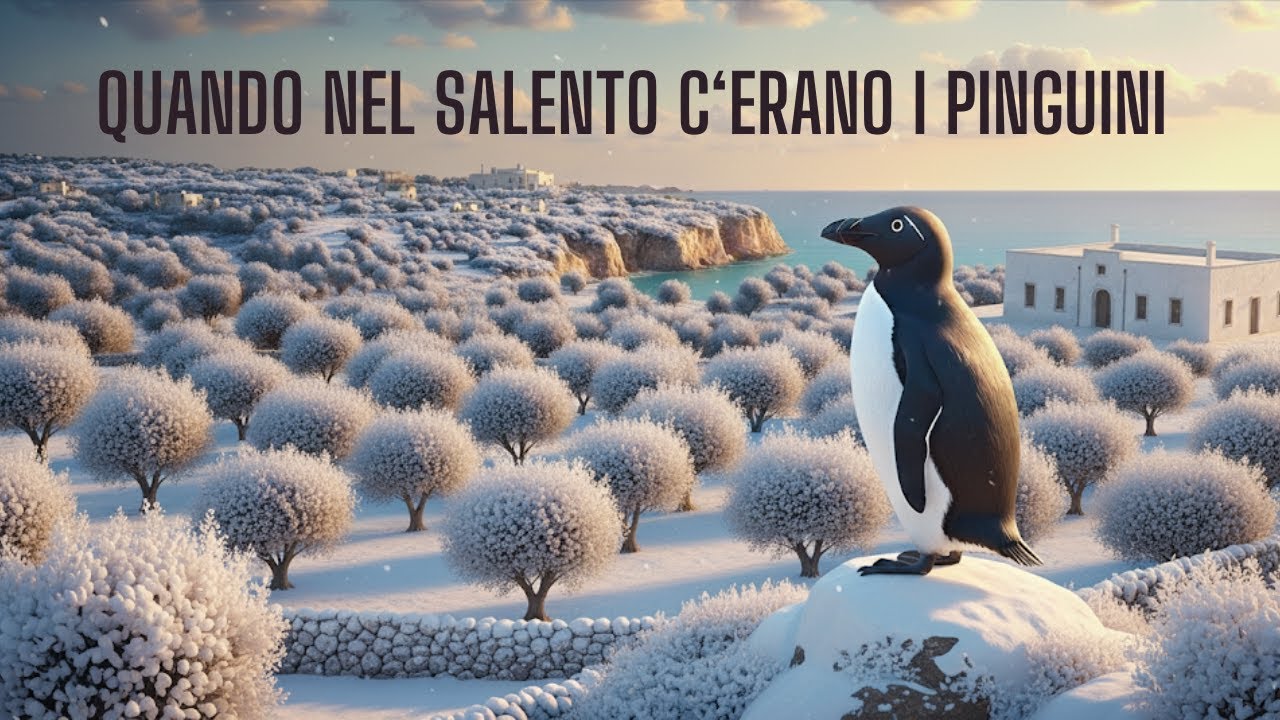IL SALENTO, TRA GLACIAZIONI,  PINGUINI E ANTICHE NEVIERE