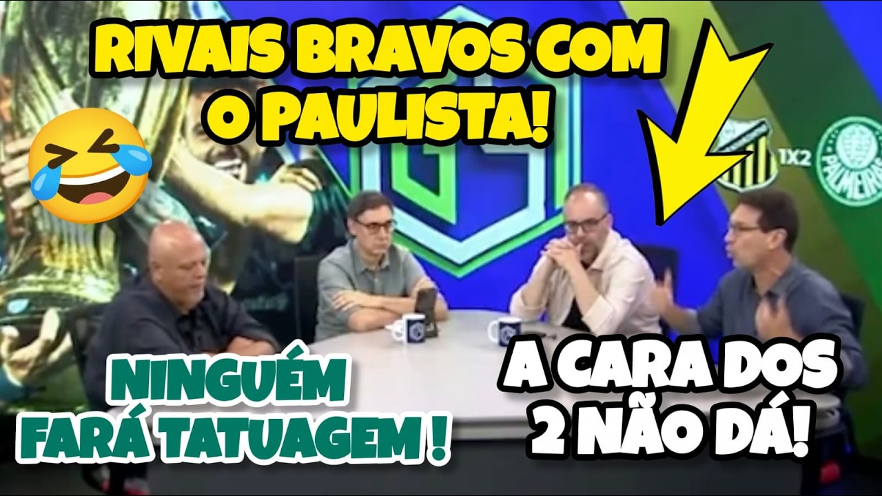 🤣 VERDÃO CAMPEÃO E RIVAIS INCOMODADOS. ELES QUEREM OUTRO FORMATO NO PAULISTÃO, ASSIM TÁ INJUSTO KKKK