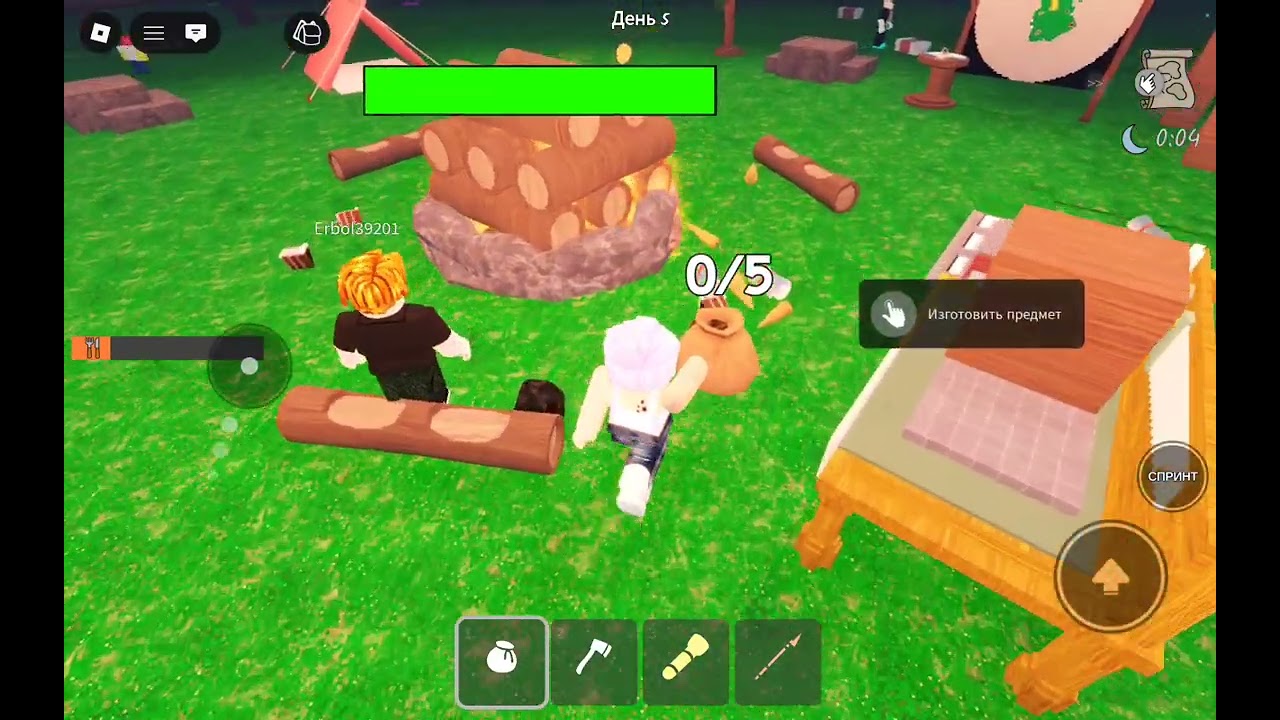 Играю в 99 ночей в лесу