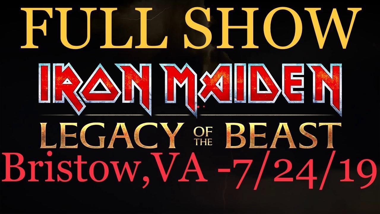 IRON MAIDEN -7/24/2019-Bristow, VA