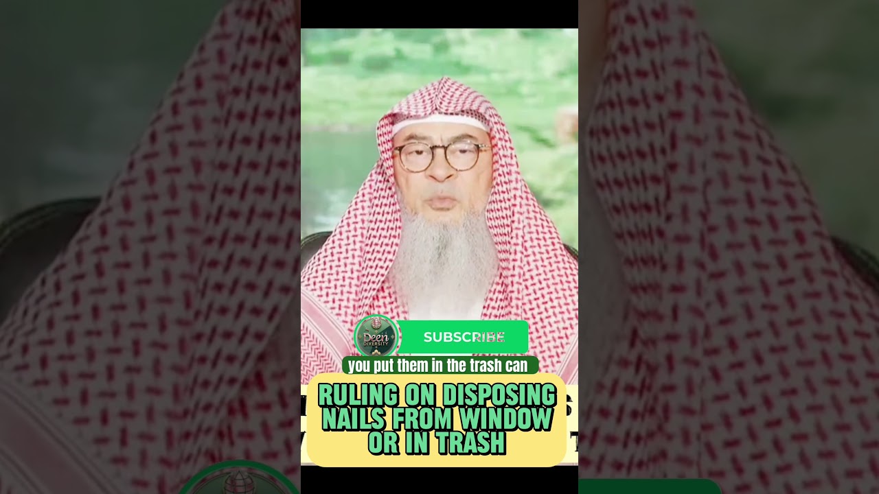 Islamic Ruling On Disposing Nails |#allah #islam #quran #shorts #ytshorts #viral #fyp