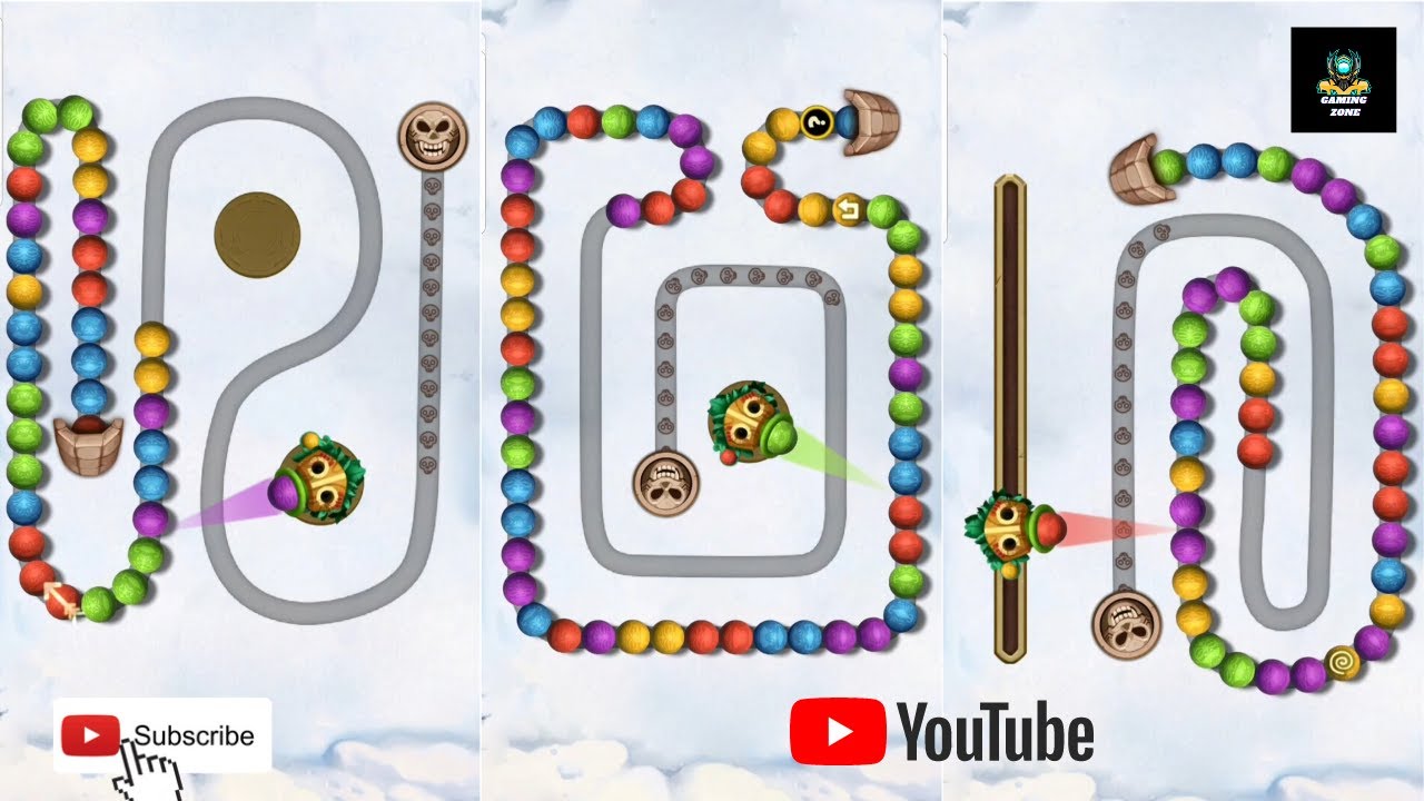 Marble Puzzle: zuma Next levels different and difficult Gaming Zone Android Gameplay