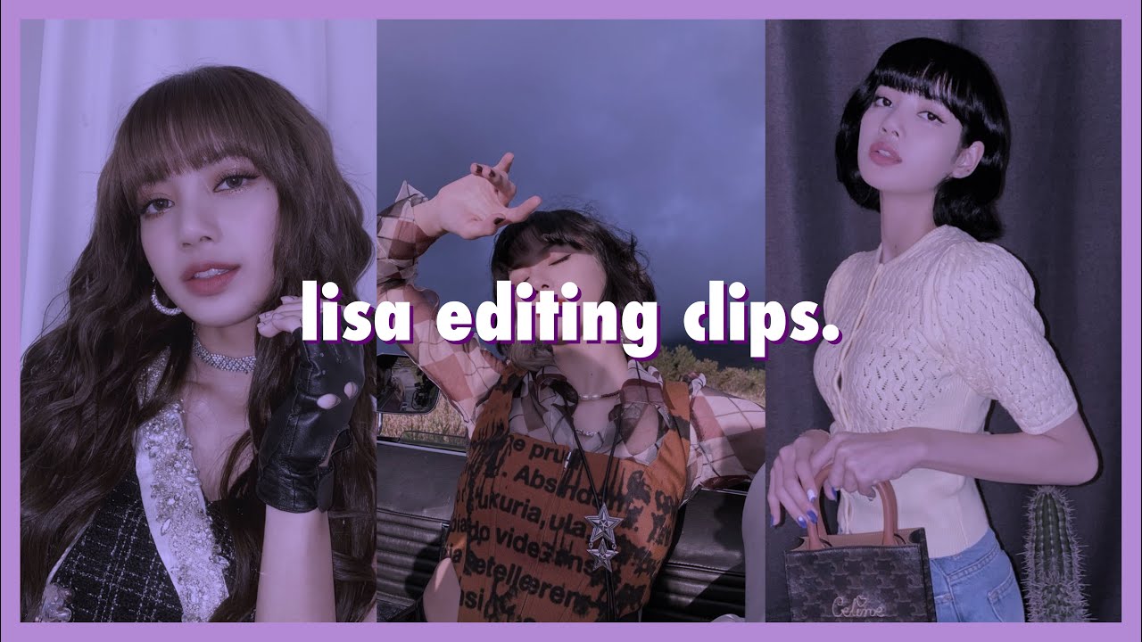 blackpink lisa clips