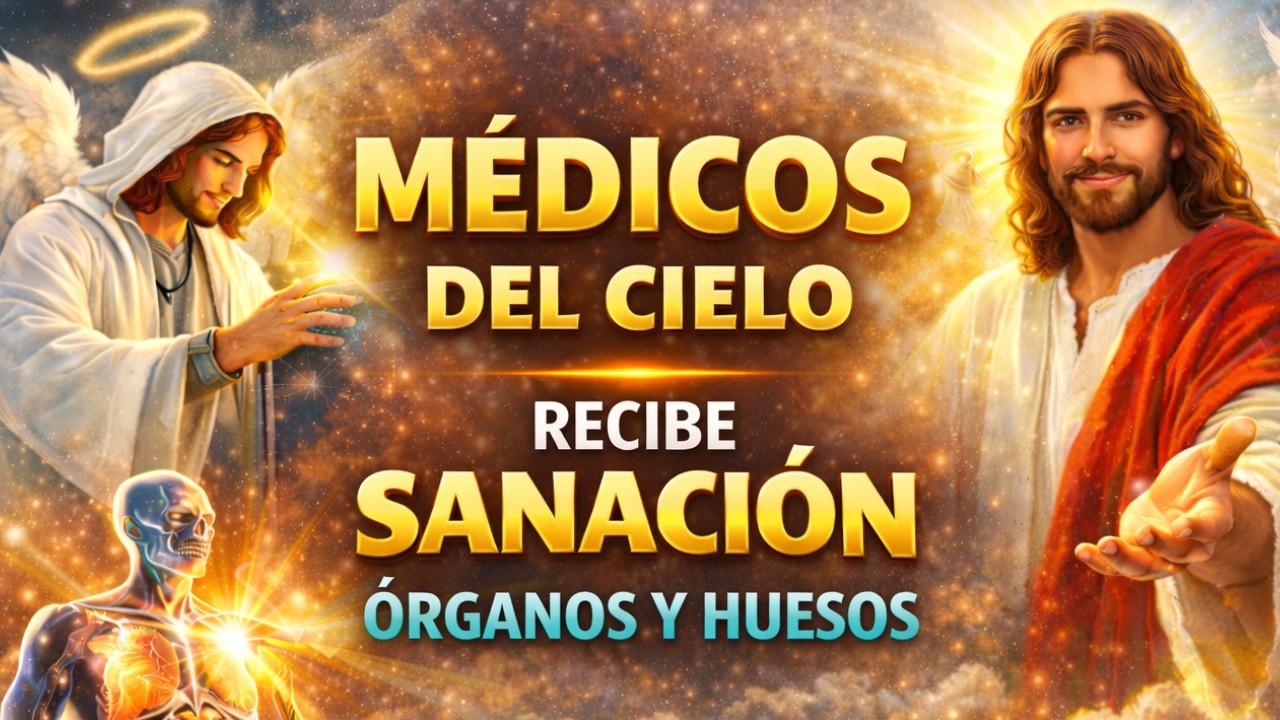 Médicos del CIELO Recibe SANACION en cada ORGANO y HUESO La Oracion mas PODEROSA de todos los TIEMPO