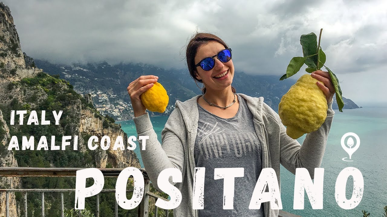 Walking Tour in Positano Amalfi Coast Italy / Разходка в Позитано Амалфийско крайбрежие Италия