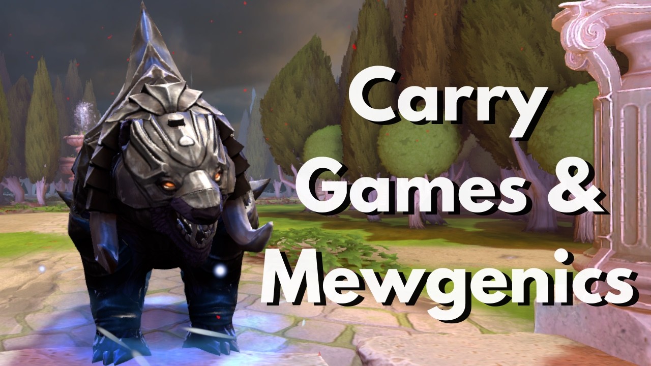 Carrying on With Carry Druid (+ Mewgenics)