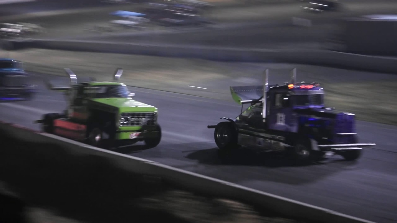 North American Big Rigs at The Spokane Super Oval 7-8-17