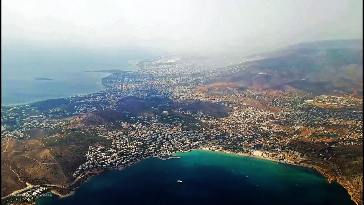 Αεροπορικό Ταξίδι Θεσσαλονίκη - Αθήνα (4K Video)