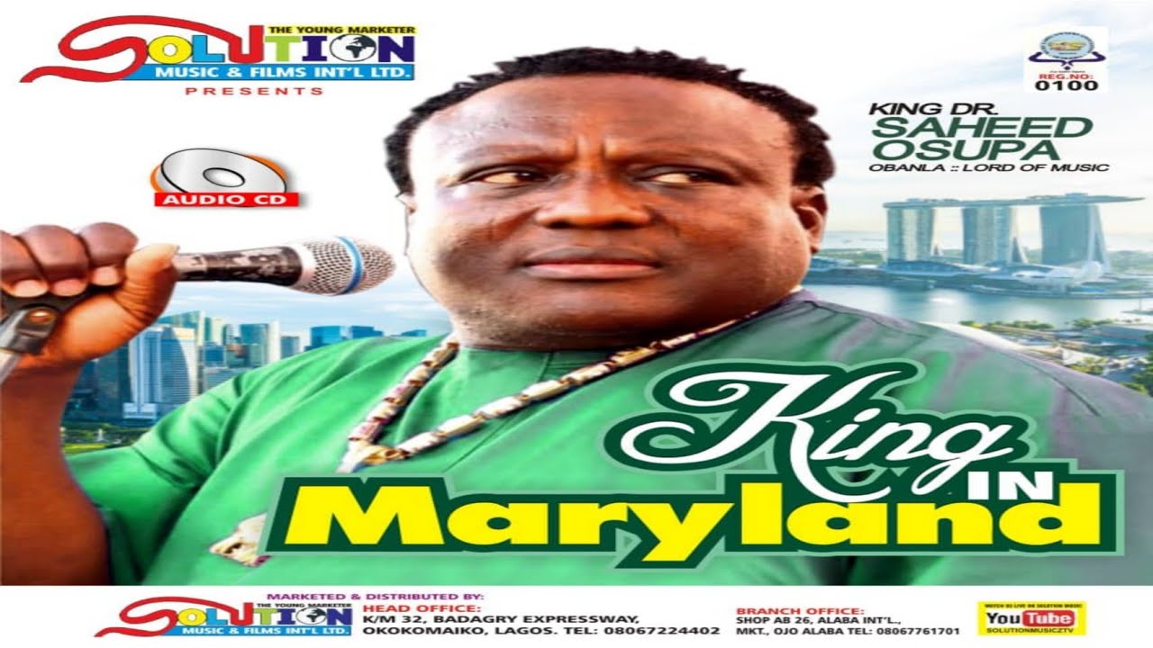 KING SAHEED OSUPA IN MARYLAND