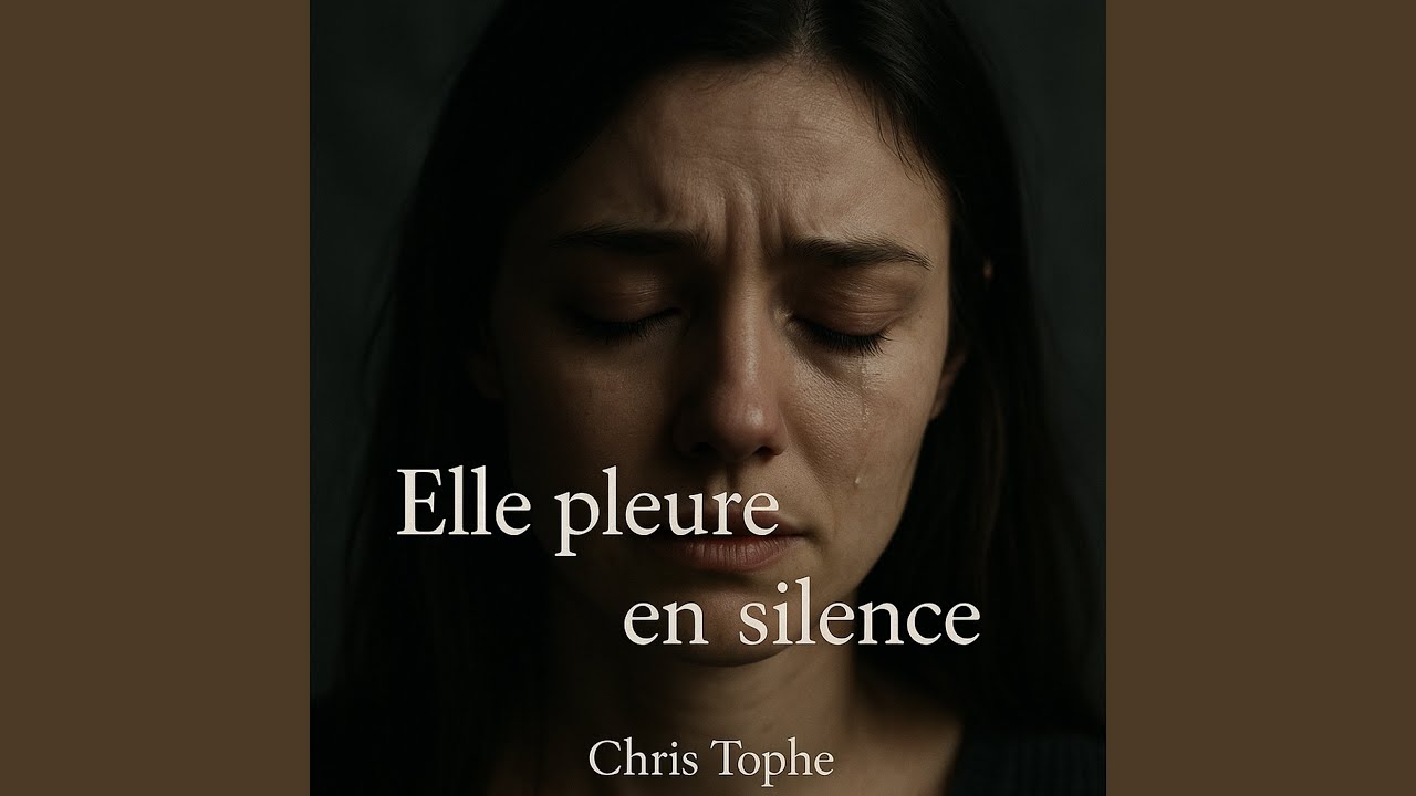 Elle pleure en silence