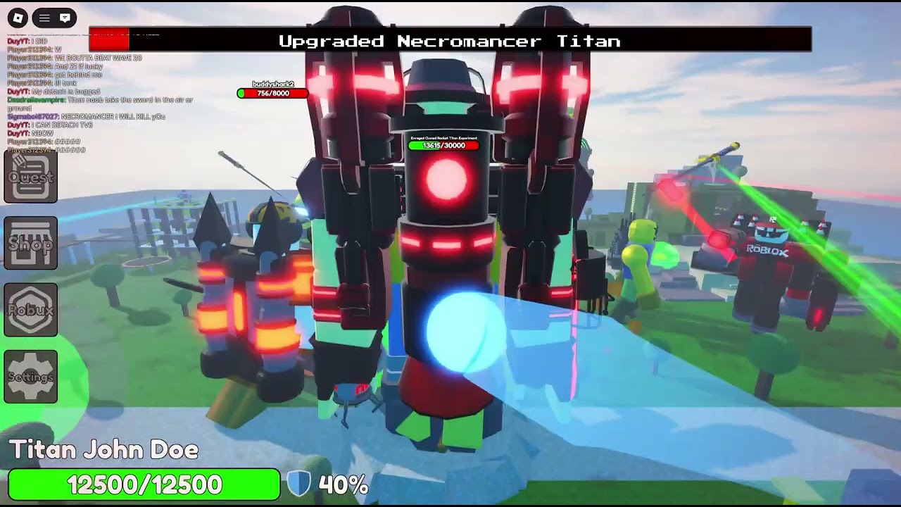 Beating wave 20 and failed to do wave 21 (Bossrush)