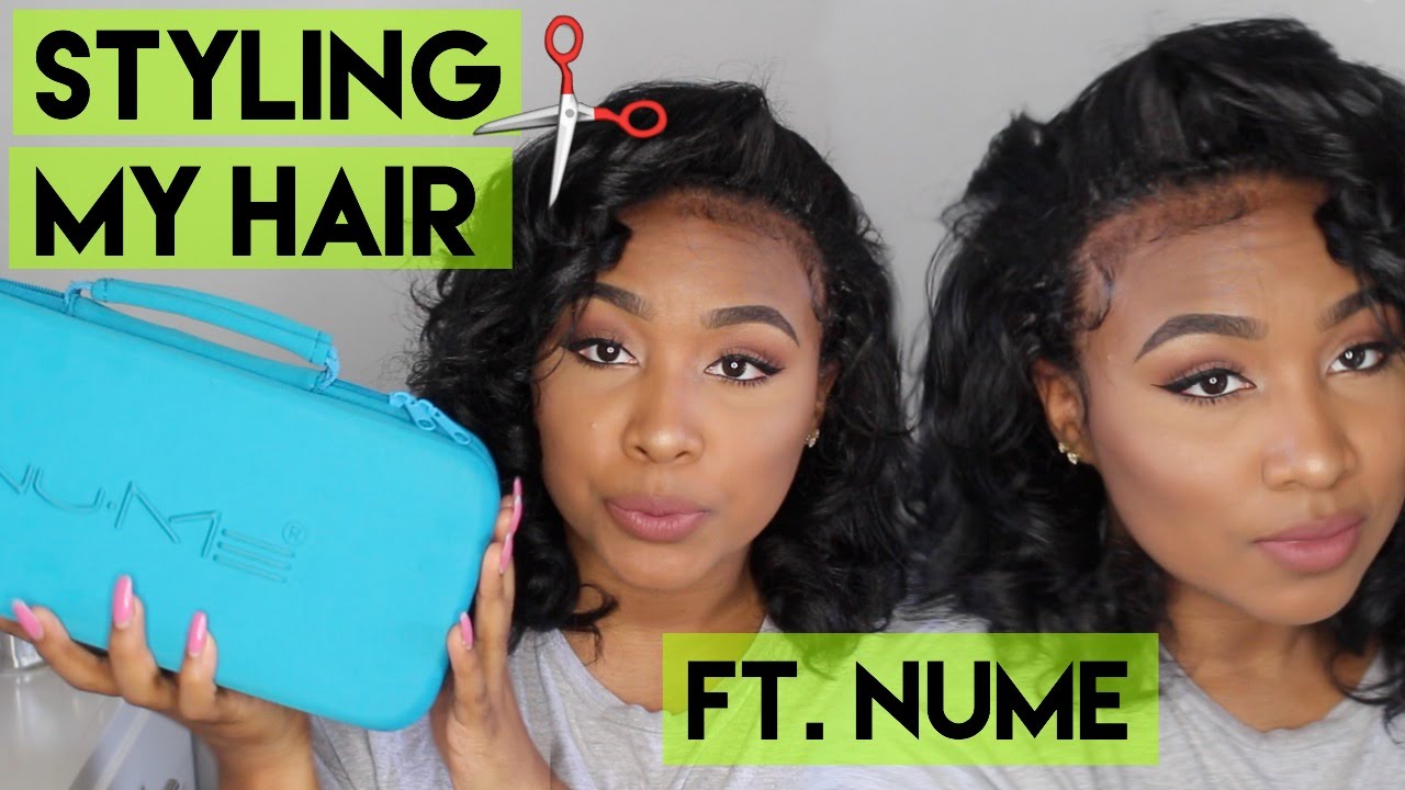 How To Curl Natural Hair ft. NuMe