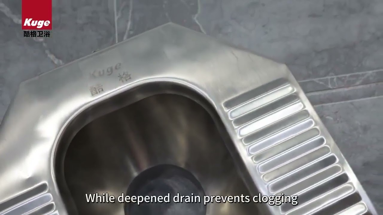 Anti-slip and Fashionable Public Stainless Steel Squatting Pan
