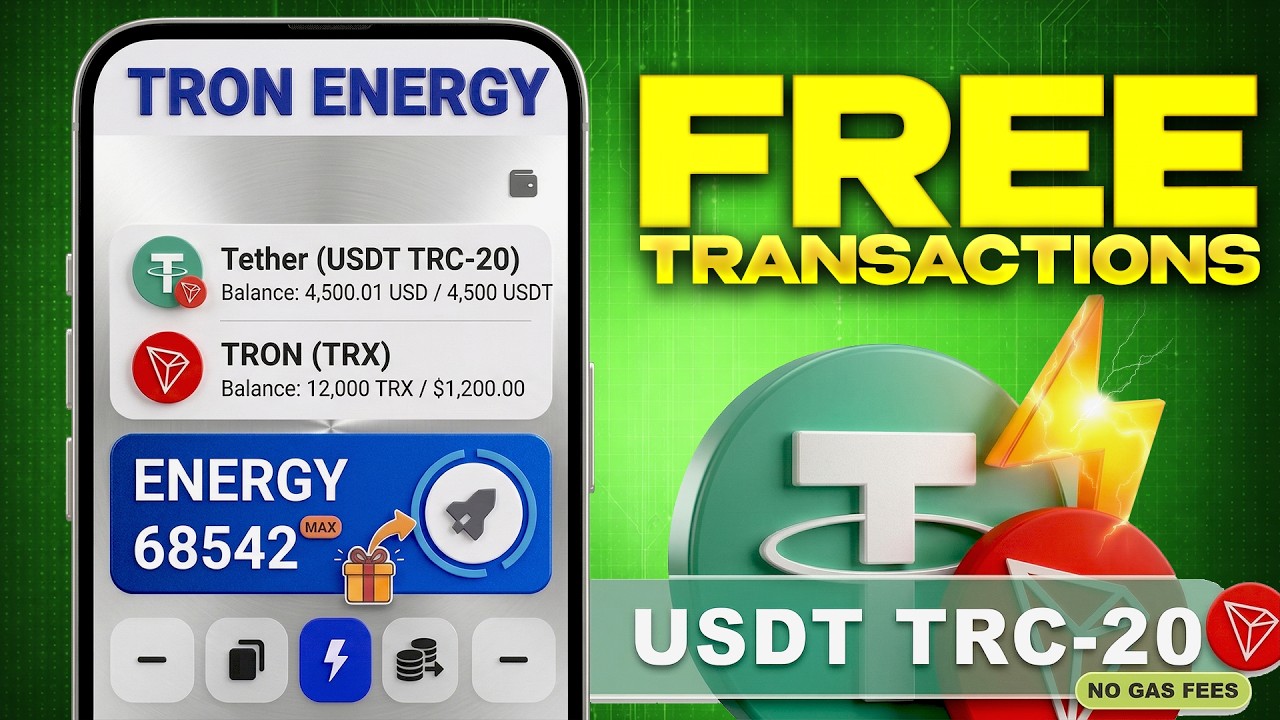 Tron Energy / How Send USDT Without TRX