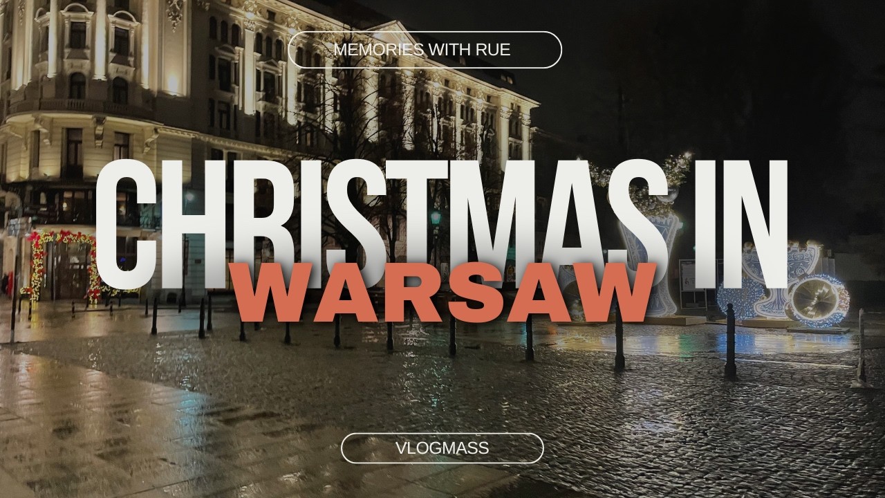 Vlog: Christmas In Warsaw :Zimbabwean in Poland:Date Night: Road to 500 subscribers