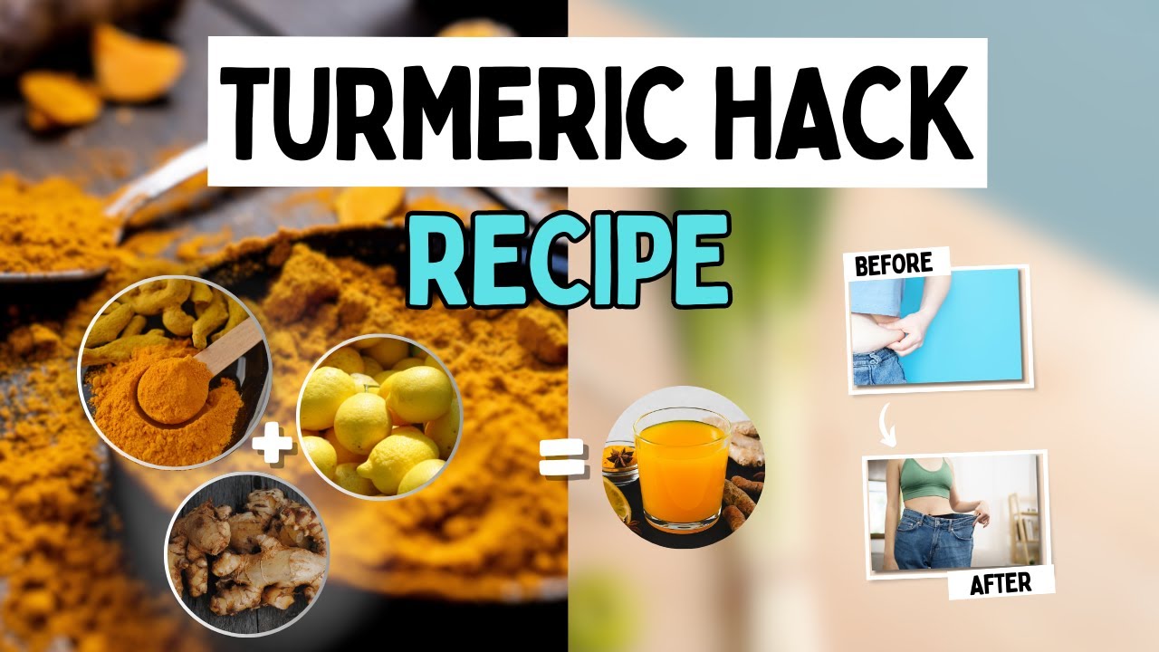 Turmeric Hack RECIPE for Weight Loss (Burn Fat Fast with This Simple Method!)