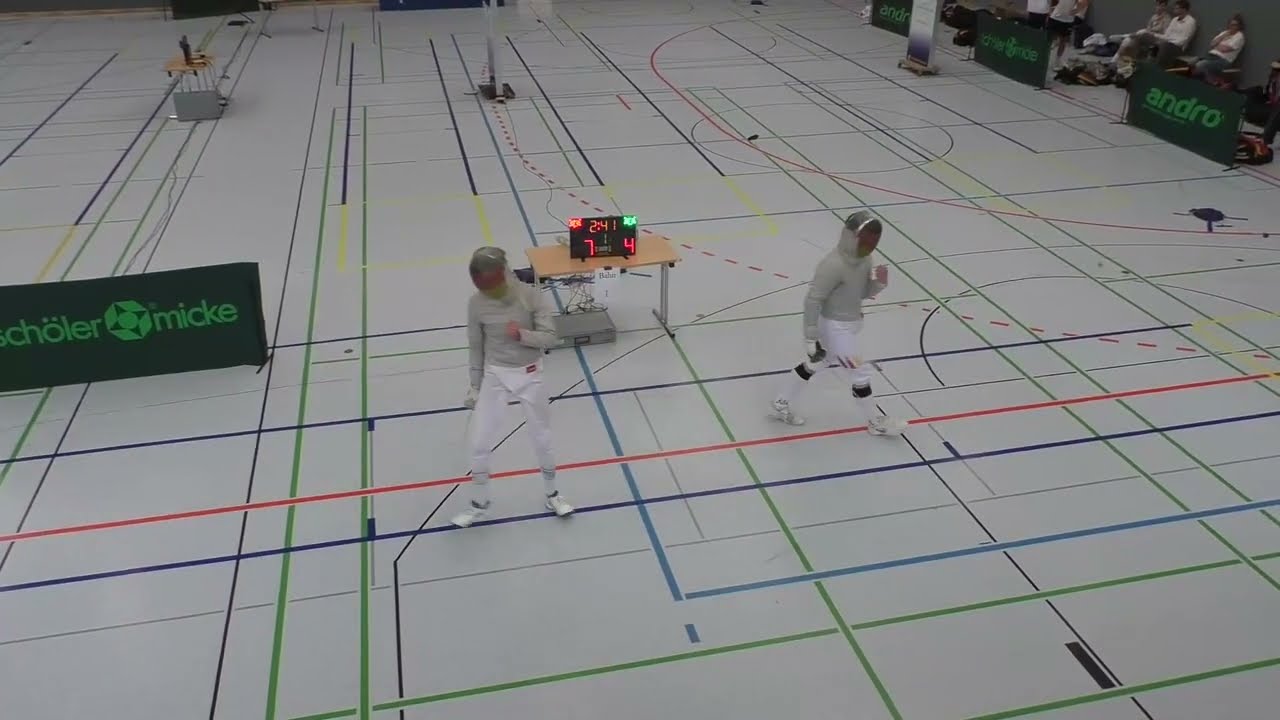 Dortmunder Säbelturnier 2025 JMS - GOLD - Moritz Schenkel v Julian Maklakov
