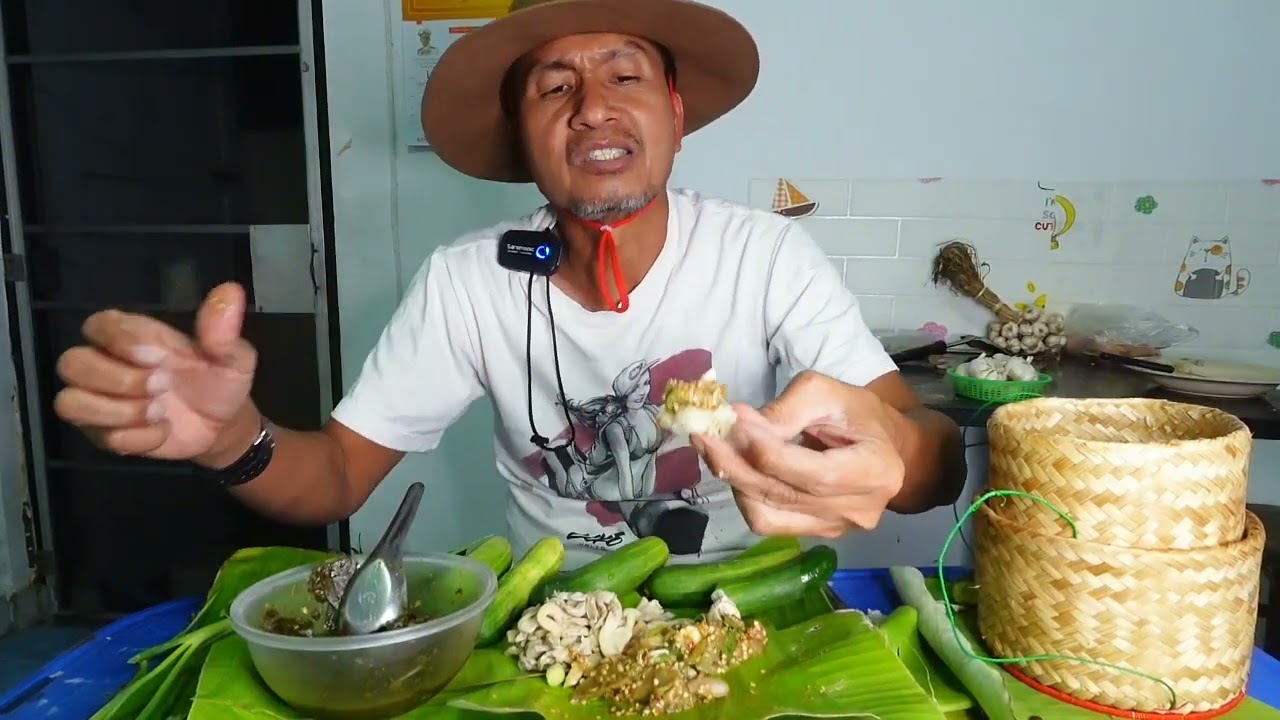 ซุปมะเขือ นึ่งเห็ด แกงขี้เหล็ก แซ่บคือเก่า